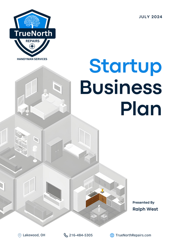 TrueNorth Repairs Business Plan cover
