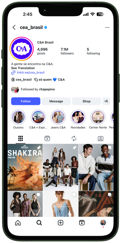 Promotion Choice Instagram